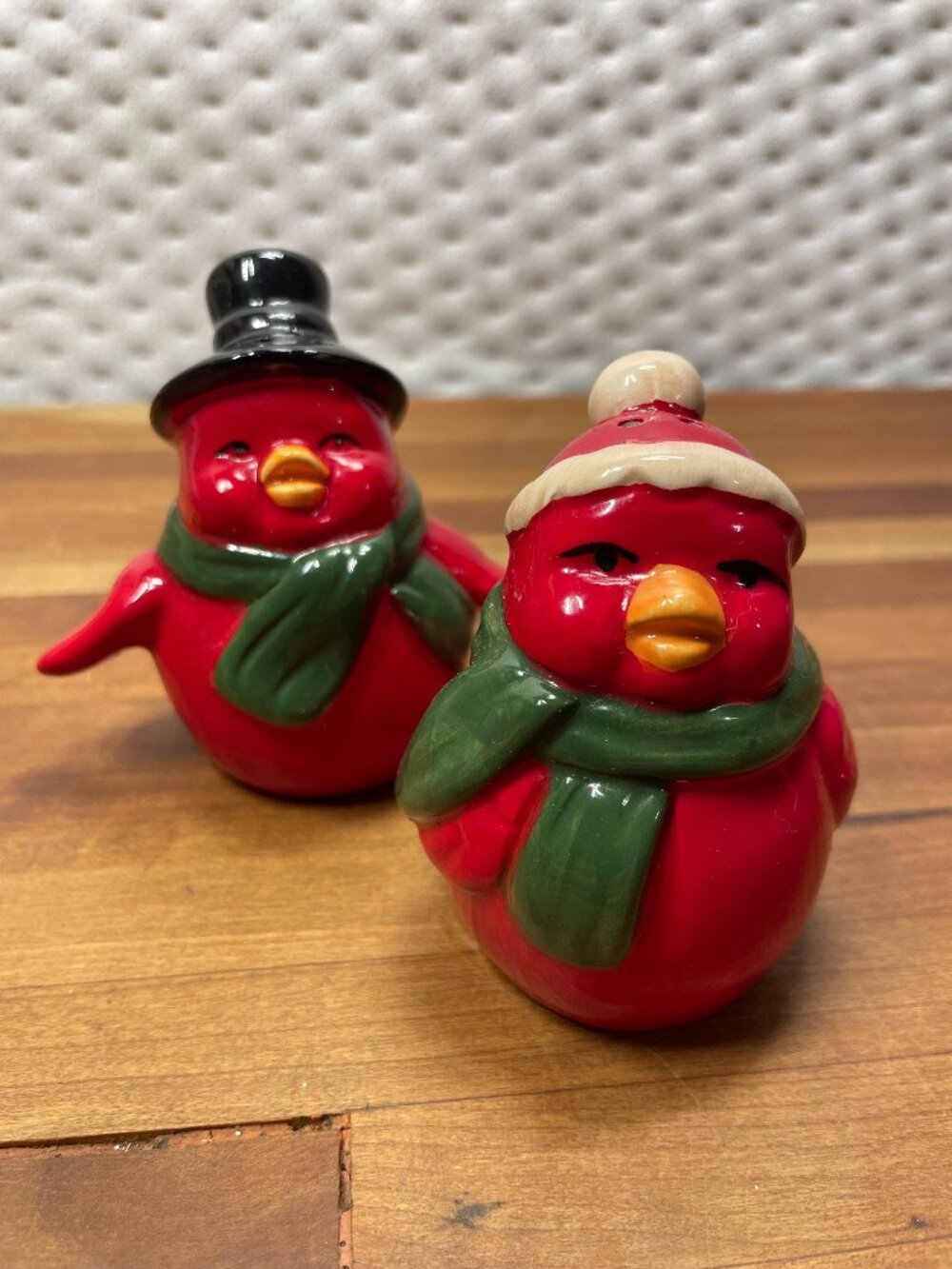 Cardinal Salt and Pepper Shaker Set